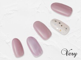 シンプルマグネットネイル