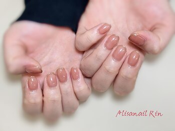 アリサネイル(ALISA NAIL)/ミラーフレンチ
