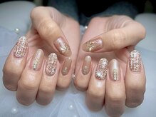 リブネイル(Lib Nail)/ツイードネイル♪