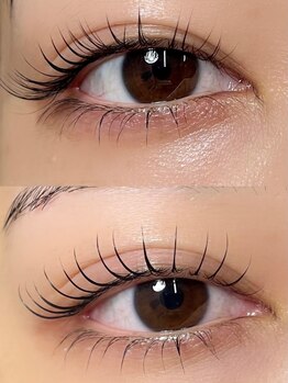 BK アイラッシュ 真岡店の写真/大人気メニュ-☆上下パリジェンヌorラッシュリフト¥11000→¥9500] 目元に合わせて、似合うまつ毛をご提案♪