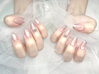 ヤシネイル(Yashi Nail)/チップ長さだし マグフレンチ