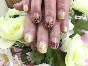プルミエ ネイル(Premier Nail)/クリスマスネイル☆ドット