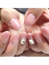 トータルサロン 白べぇーっ プラス/先端クリアネイル