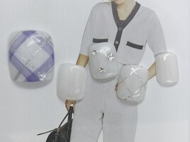 【FOOT】チェク柄デザイン