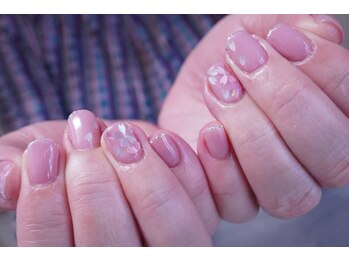 プチリリィ(Petit Lily)/人気の桜ホロネイル