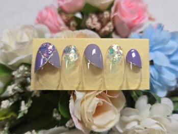 クバーナ(CUBANA)/ラメホロフレンチ☆¥6,800