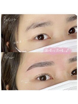 ロレインブロウ 名古屋大須観音店/【パリジェンヌ×HBL(wax込み)】