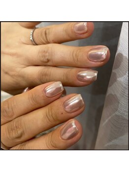 ミラーネイル/名駅/ネイル