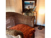 癒し処 オアシスの雰囲気（アジアンテイストな店内です）