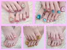 ワンネス(One'Ness)の雰囲気（フットネイル同時施術可◎人気なパラジェルに変更可♪お電話でOK）