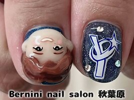 秋葉原ネイル/手描きネイル/銀座