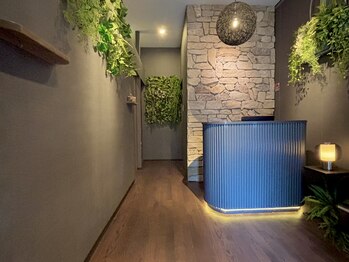 マッサージ整体 緑和/受付でご予約の確認