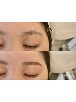 アイブロウメニューがあるサロン