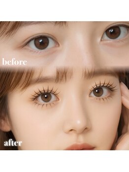 ルルラッシュ 堀江(LuLu lash)/LEDマツエク×マツパ