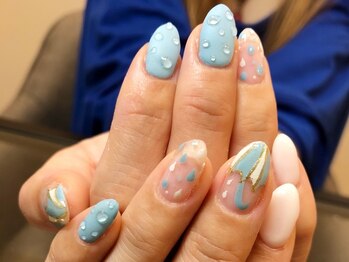 ジュノネイル(juno nail)/梅雨傘