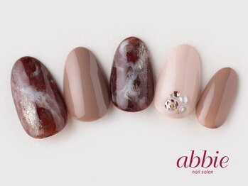 ネイルサロン アビー グランデュオ蒲田店(abbie)/●ショコラネイル¥11759