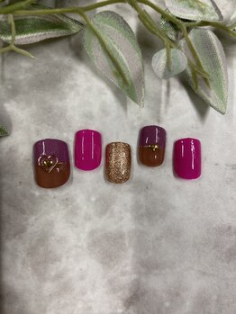 ネイルサロン ネイルクク 桑名駅前店(Nail KUKU)/1月フット