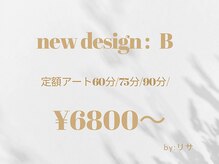 シーシーネイルサロン 池袋(C.C.Nail salon)/new design B　￥6800/7800/8800
