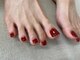 ウルオイネイル(uruoi nail)の写真/足元から毎日を彩る♪気になる最旬デザイン&カラーMixで貴方だけのお洒落に☆お気に入りのコーデにも◎
