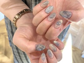 淡色ブルーニュアンス☆*:.。