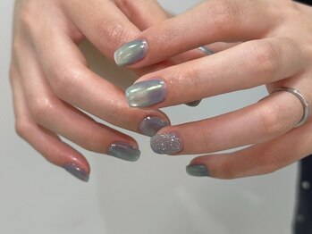 ネイルサロン赤ちゃんの写真/【50種以上から選べるワンカラー/4000円】オフィスネイル～自爪風も!シンプルでも目を惹くデザインが人気♪