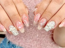 ネイルアバンス 鳳店(Nail AVANCE.)の雰囲気（チークネイル/ワンホン/リボンネイル/埋め尽くし/ハートネイル）