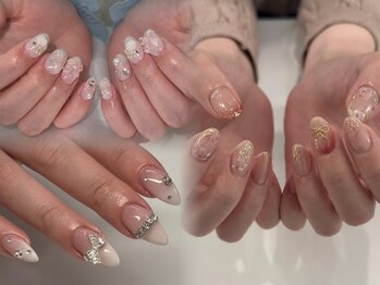 アイネイルズ 横浜WEST店(I-nails)の写真/ブライダルネイル9480円～大切なイベントを素敵なネイルで☆オーダーチップ10000円～ご案内◎成人式も！