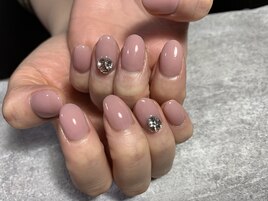 vカットワンカラー