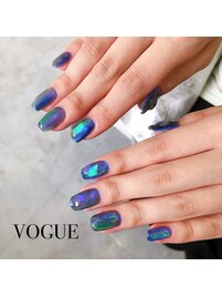 ニュアンスホイルネイル