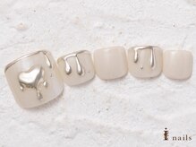 アイネイルズ 横浜WEST店(I-nails)/とけたハートネイル9980円