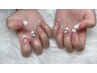 【HAND】10本アート☆パーツ付け放題☆¥11500→¥10500