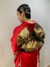 【卒業式】袴着付け＋フォーマルヘアセット￥15000※袴着物専用