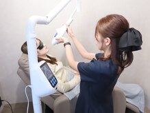 ホワイトニングビューティー 金沢駅前店(WHITENING BEAUTY)/照射位置もしっかり調節