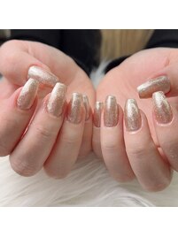 キラキラワンカラー