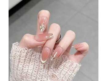 バイムーンサロン(By Moon Salon)の写真/指先を美しく整えます!大人上品なちゅるんとワンホンネイルで、特別な輝きをあなたに☆