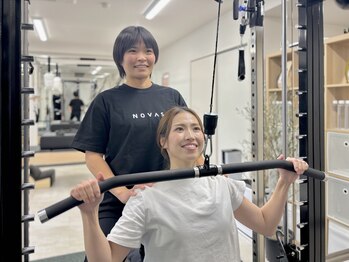 ノバス松山店の写真/【月額サブスク】で高コスパ!分析と測定付◎理学療法士の視点を活かした本格パーソナル・マシンピラティス!