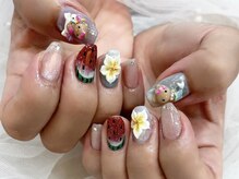 ドットミーバイシュエット(dot Me by chouette)/スイカネイル