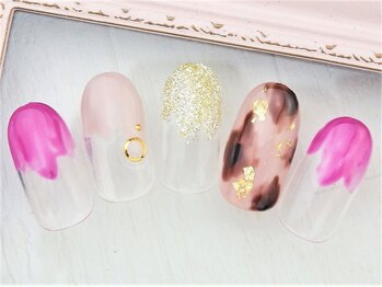 ネイルズガッシュ 蒲田東口店(NAILsGUSH)/*ヒョウ柄*