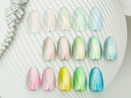 マグネットオーロラネイル