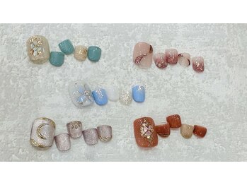 アイラッシュTokyo キュピット池袋東口店/フットネイル定額デザイン