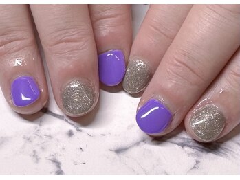 アルーシェ 平井(Alushe)/上品グリッター×ワンカラー