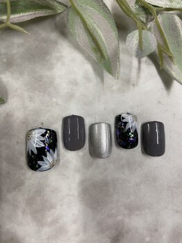 ネイルサロン ネイルクク 桑名駅前店(Nail KUKU)/1月フット