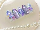 紫陽花・梅雨ネイル