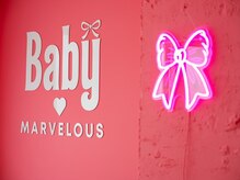 ベイビー マーベラス(Baby MARVELOUS)の雰囲気（カワイイがたくさん詰まった、気分が上がるピンクな空間♪）