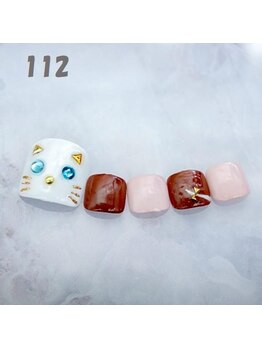 はあとねいる 町田店/フットネイル：No.112