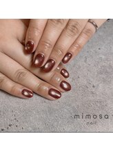 ミモザ(mimosa)/マグネットネイル