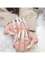 シンネイルズ(Xinhnails) 繊細なビビューアート
