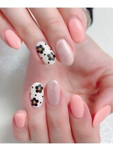 ネイルサロン ティアラリュクス 市川北口店(Tiara Luxe)/フラワーネイル