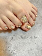 アンドエミニー エン ラボーテ(& EMINY 艶 la beaute)/フットネイル★持ち込みデザイン