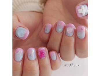 バースプラスリム(virth+LIM)/ジェルネイル 120分制